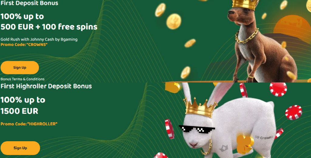 50 crowns casino Promo Code and Bonuses