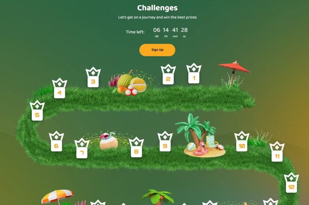 50 crowns Casino Challenges